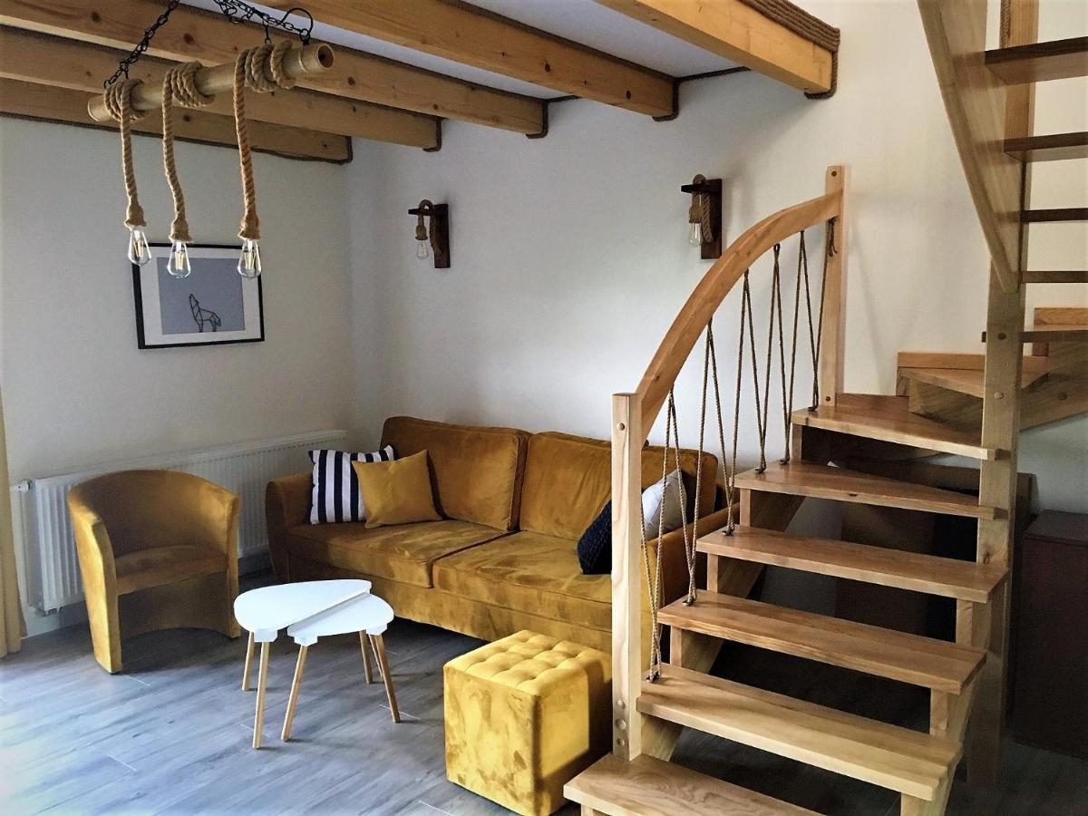 Bieszczadzki Hals - Dom Blizniak Apartman Polańczyk Kültér fotó