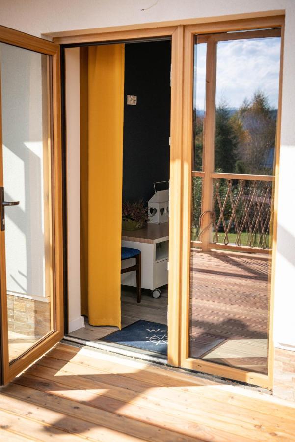 Bieszczadzki Hals - Dom Blizniak Apartman Polańczyk Kültér fotó