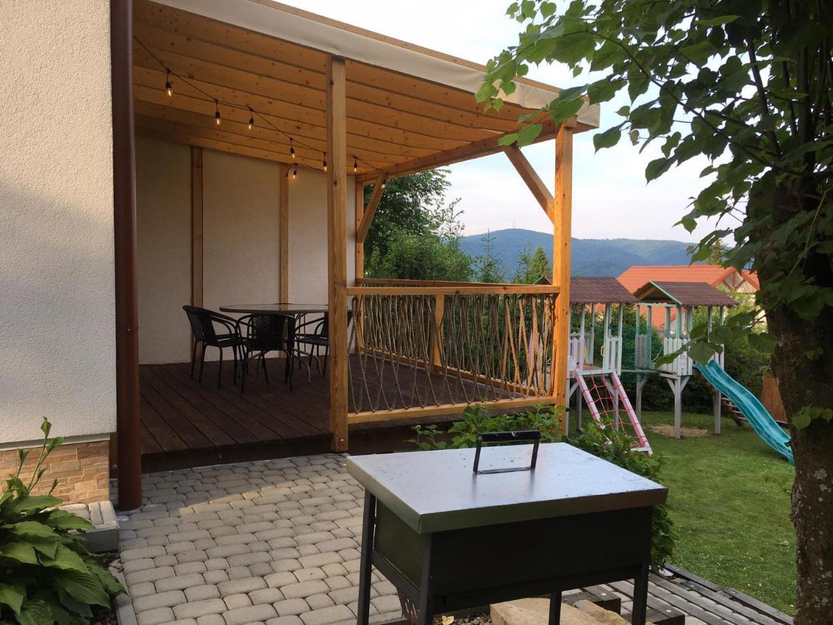 Bieszczadzki Hals - Dom Blizniak Apartman Polańczyk Kültér fotó