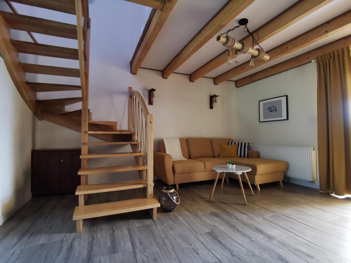 Bieszczadzki Hals - Dom Blizniak Apartman Polańczyk Kültér fotó